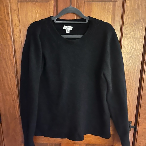 J. Crew Sweaters - J Crew Extra Soft Black Crewneck Sweater